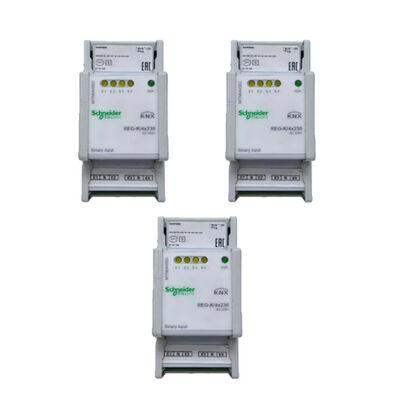 Schneider KNX 16-Channel Binary Input Module REG-K/4x230